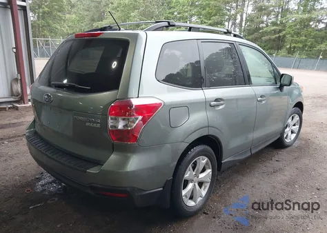 2015 Subaru Forester 2.5I Premium из США, поврежденный, VIN JF2SJADC0FH801264